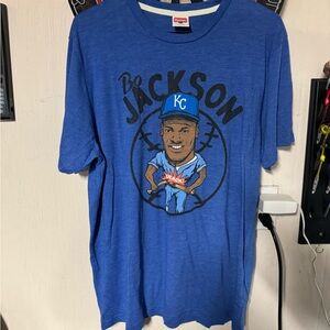 HOMAGE Blue Bo Jackson Graphic Tee